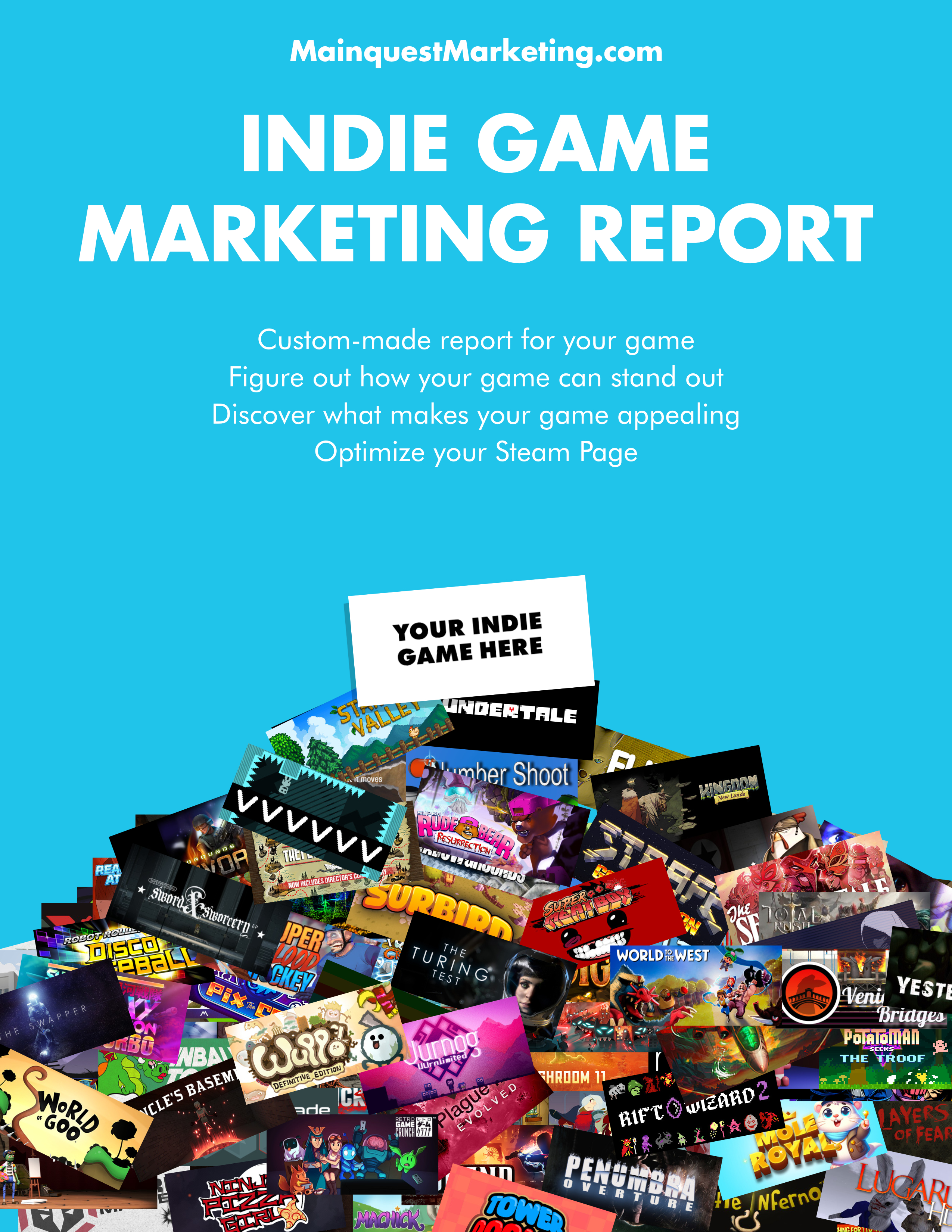 cover of the indie game marketing report