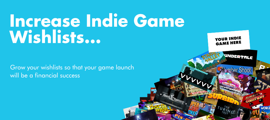 image of indie game wishlist campaign