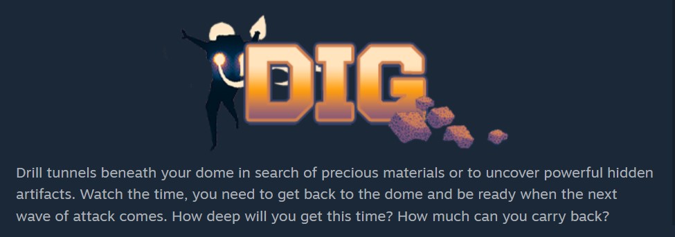 description of a feature from the game dome keeper